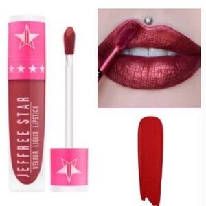 Jeffree Star Mystery Shade Christmas Stocking Red